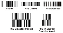 DS7708 RSSコード(ReducedSpaceSymbology:省スペースシンボル)読み取りに標準対応