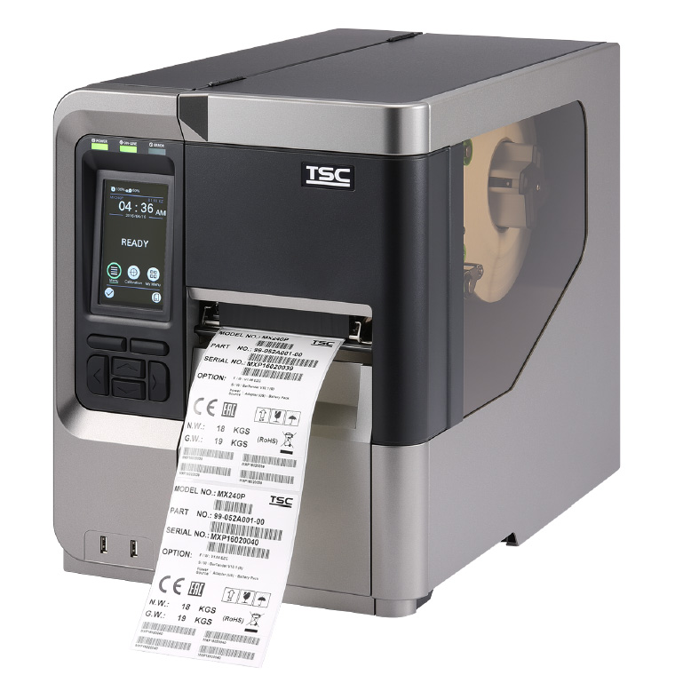 ラベルプリンター WS-DT325B バーコードプリンター バーコードラベラー ラベル印刷機 食品表示テスト用ラベル紙１巻付き - 1