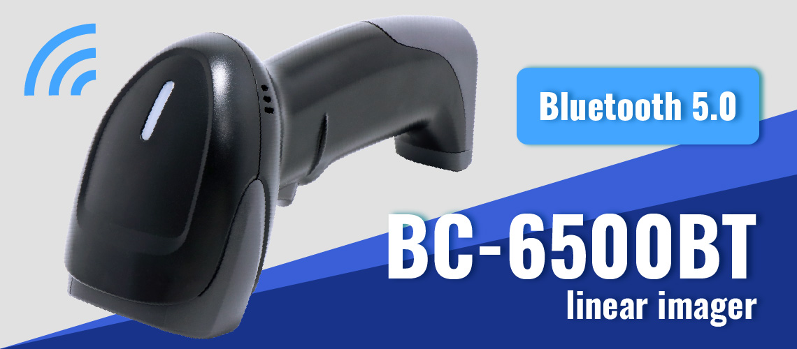 コードレスリニアイメージャ黒USBセット BC-6500BT-BLK-U