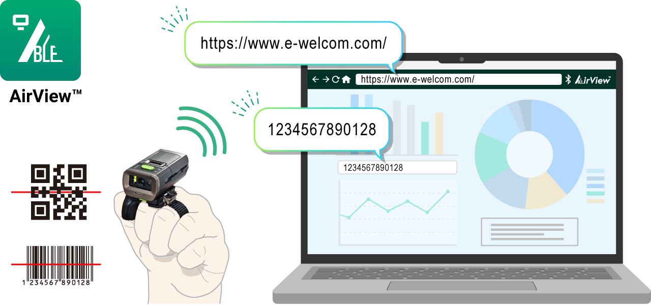 BLE接続機能を持ったブラウザアプリケーション『AirView™』